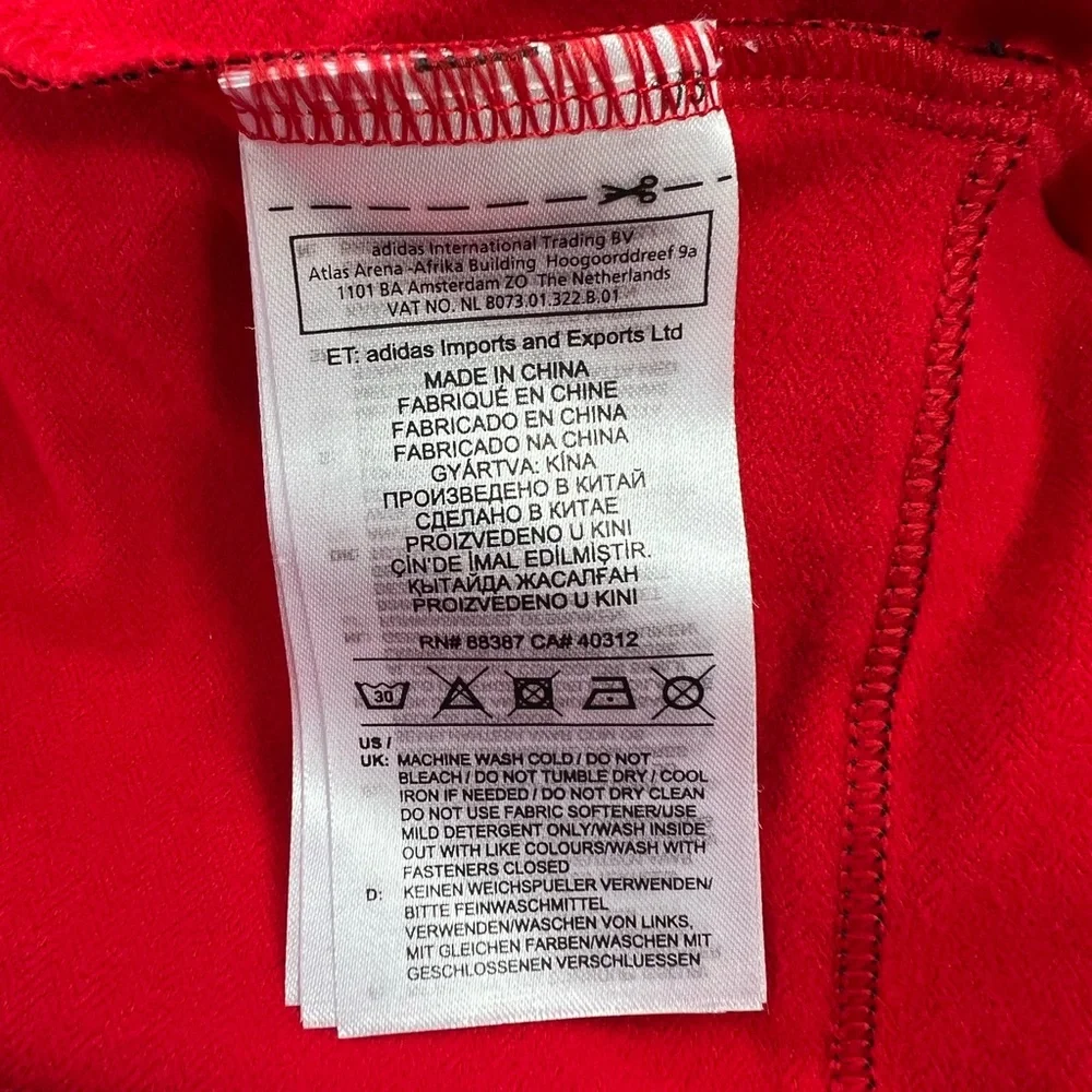 Adidas Women's Climaheat Winter Triathlon Cycling Jersey, Scarlet Red/Black, L - Picture 9 of 11